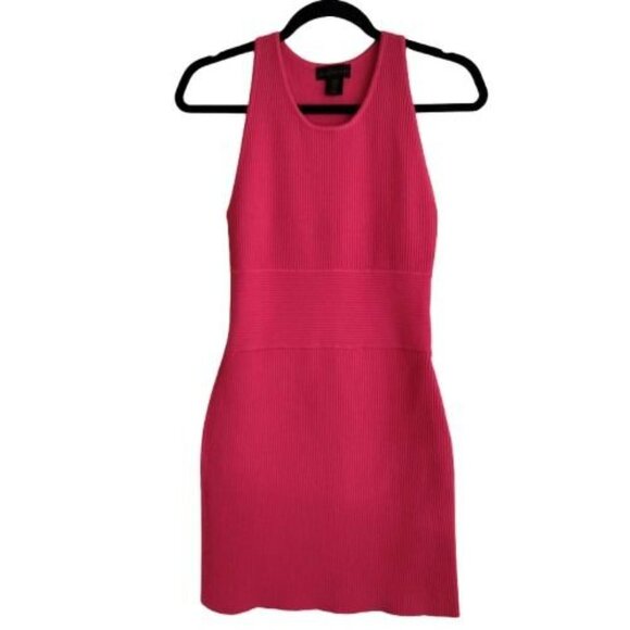 HOUSE OF HARLOW 1960 | Y2K Hot Pink Sleeveless Bodycon Bandage Mini Dress M - Picture 1 of 11